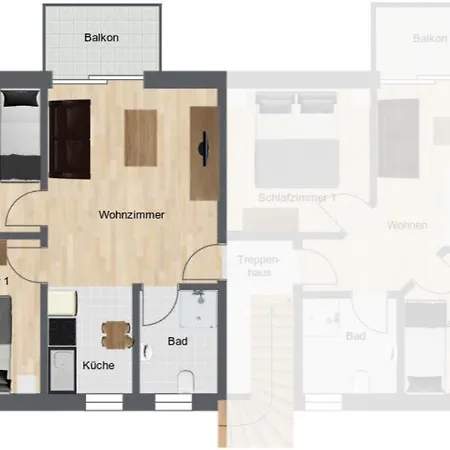 Takelage: Hundefreundlich & Balkon Апартаменты *